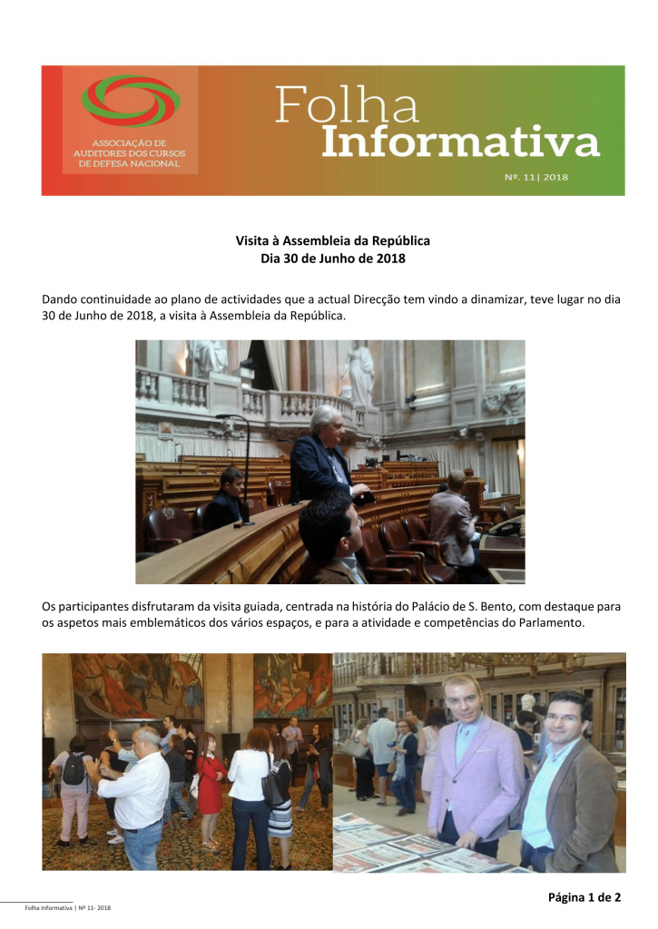 Folha Informativa 2018 nº11